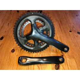 Шатуни Shimano FC-4700 Tiagra, інтегрована вісь 175 мм 50Х34, без каретки