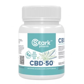 Канабидиол Stark Pharm Stark CBD 50mg - 30 caps
