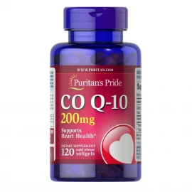Коэнзим Puritans Pride CO Q-10 200mg - 120 softgels