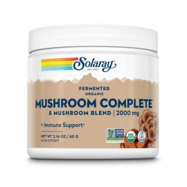 Комплекс грибний Solaray Organic Fermented Mushroom Complete 2000 mg - 60 g