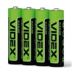 Батарейка літієва VP Videx LR03/AAA 4 шт в упаковці
