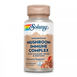 Комплекс для поддержания иммунитета Solaray Mushroom Immune Complex 600mg - 100 vcaps