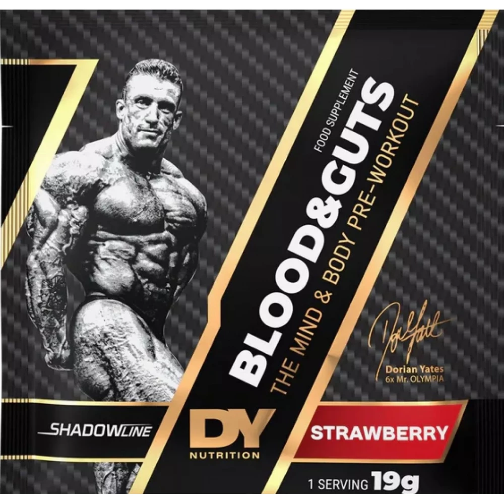 Передтренувальний комплекс DY Nutrition Sample Blood and Guts - 19 g