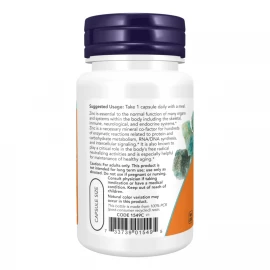 Піколінат цинку Now Foods Zinc Picolinate 50 mg - 120 vcaps