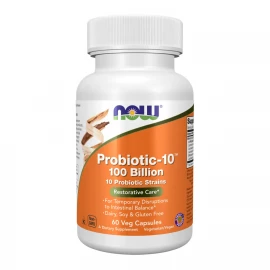Пробиотик Now Foods Probiotic-10™ 100 Billion - 60 vcaps