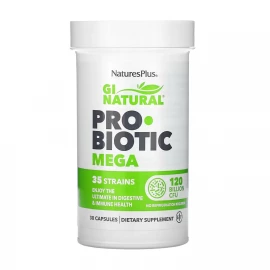 Пробіотик Nature's Plus Gi Natural Probiotic Mega - 30 caps