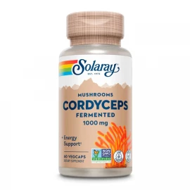 Кордицепс Solaray Org Grown Fermented Cordyceps 1000 mg - 60 vcaps