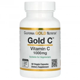 Витамины California Gold Nutrition Gold Vitamin C 1000mg - 60caps