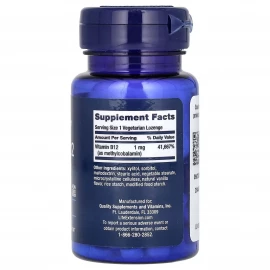 Вітаміни Life Extension Vitamin B12 Methylcobalamin 1 mg - 60 vcaps