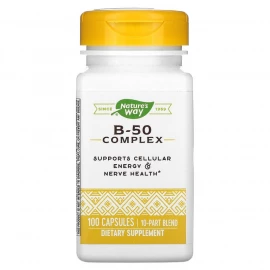 Витамины Nature's Way B-50 Complex - 100 caps