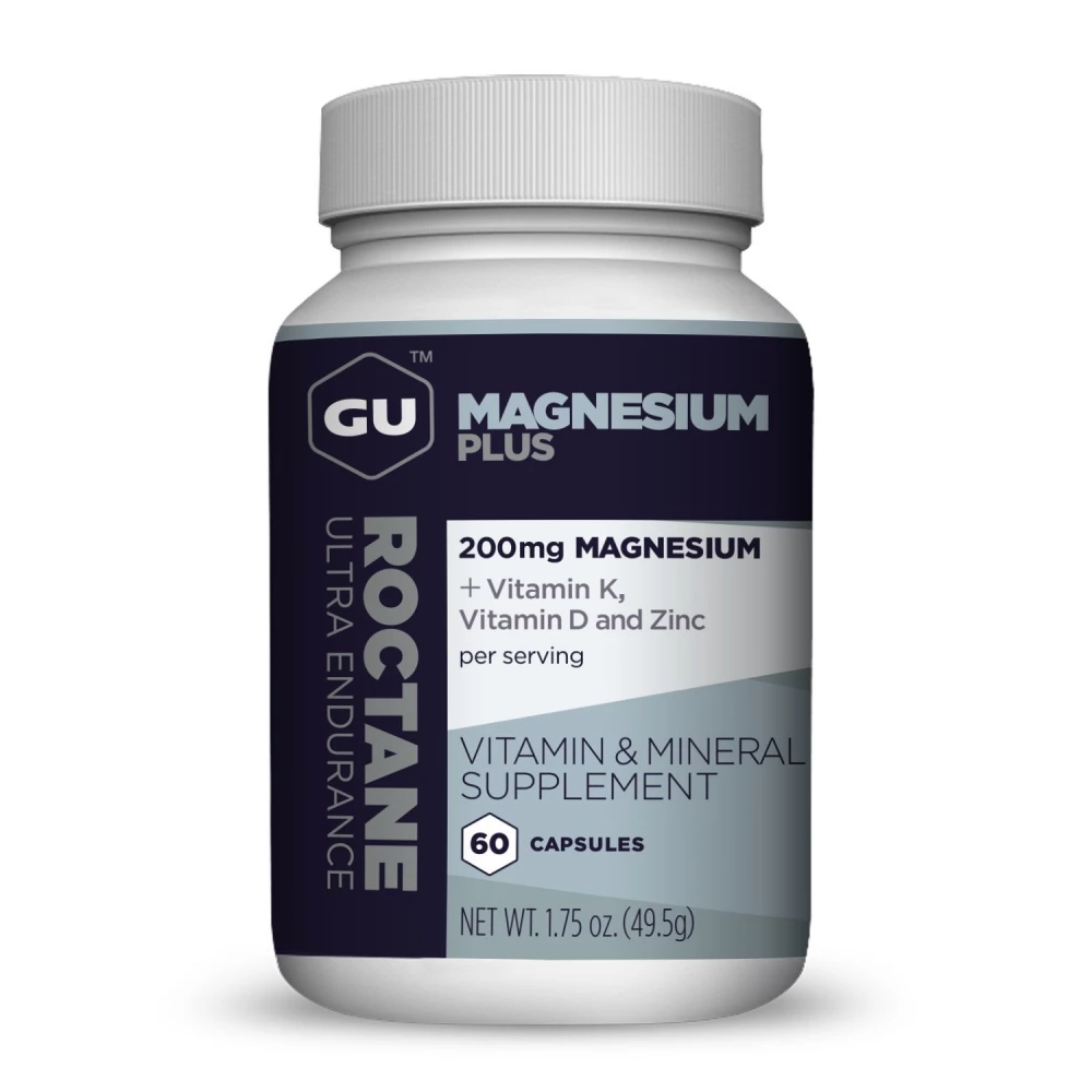 Харчовий додаток GU Energy Magnesium Plus Capsules, 60 шт