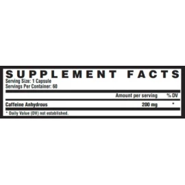 Кофеїн Nutrex Caffeine - 60 caps