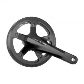 Шатуны Shimano FC-S501 Alfine, встроенная ось, 170 мм, 39Т/двойная защита звезды