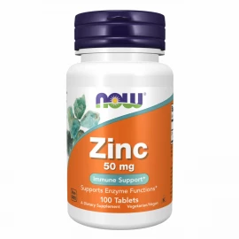Цинк глюконат Now Foods Zinc Gluconate 50 mg - 100 tabs