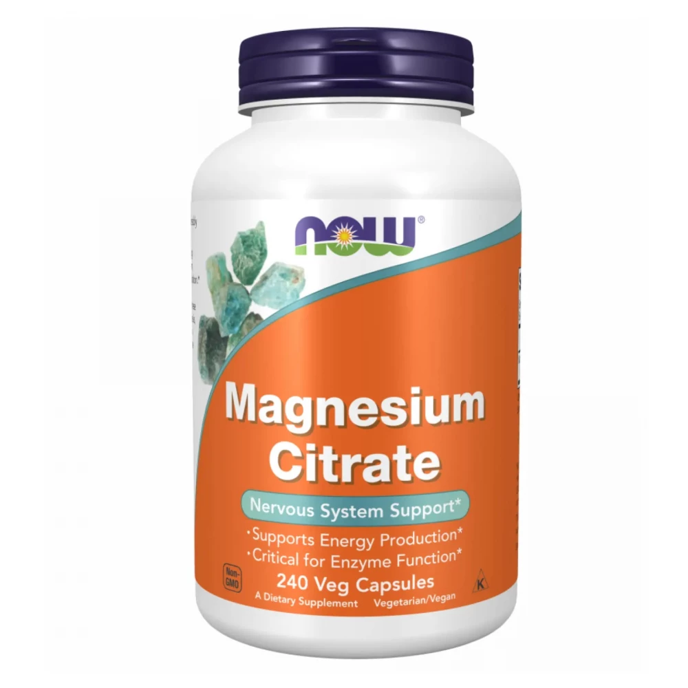 Магній цитрат Now Foods Magnesium Citrate - 240 vcaps