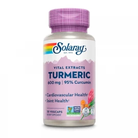 Куркума Solaray Turmeric Root Extract One 600 mg - 30 vcaps