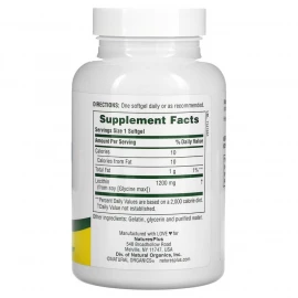Лецитин Natures Plus Licithin 1200 mg - 90 softgels