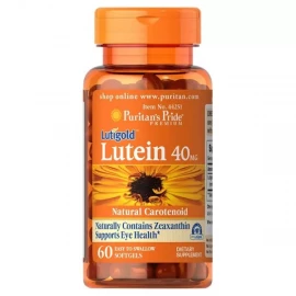 Лютеїн та зеаксантин Puritans Pride Lutein 40 mg with Zeaxanthin - 60 softgels