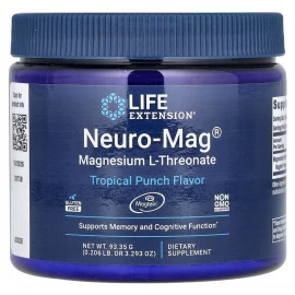 Магній L-треонат Life Extension Neuro-Mag® Magnesium L-Threonate - 93.35g