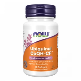 Убіхінол Now Foods CoQH-CF Ubiquinol - 60 sgels