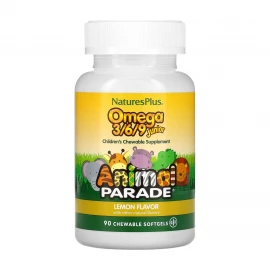 Омега 3-6-9 Natures Plus Animal Parade 3/6/9 Junior - 90 softgels