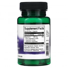 Магний Swanson Triple Magnesium Complex 400 mg - 30 caps