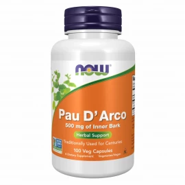 Кора муравьиного дерева Nou Foods Pau D'Arco 500 mg - 100 vcaps