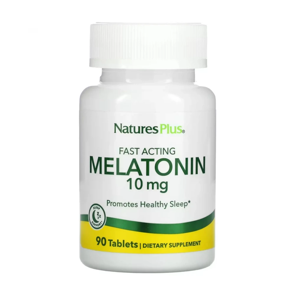 Мелатонин Natures Plus Fast Acting Melatonin 10 mg - 90 tabs