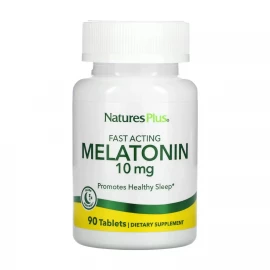 Мелатонін Natures Plus Fast Acting Melatonin 10 mg - 90 tabs