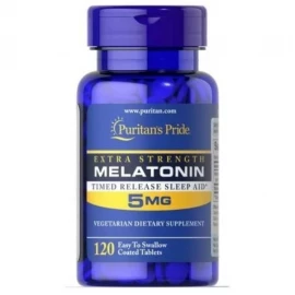 Мелатонин Puritans Pride Melatonin 5 mg - 120 tabs