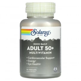 Мультивітаміни Solaray Once Daily Adult 50+ Multi - 90 vcaps