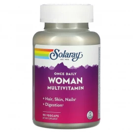 Мультивітаміни Solaray Once Daily Woman Multi-Vitamin - 90 vcaps