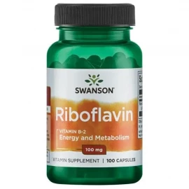 Рибофлавин Swanson Riboflavin Vitamin B-2 100 mg - 100 caps