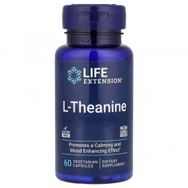 Теанин Life Extension L-Theanine 100 mg - 60 vcaps