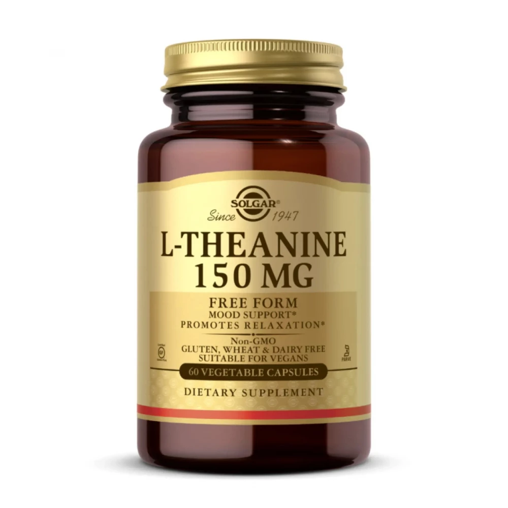 Теанин Solgar L-Theanine 150 mg - 60 caps