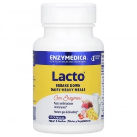 Ферменти для перетравлення лактози Enzymedica Lacto - 30 caps