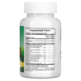 Ферменти з пробіотиками Nature's Plus Tummy Zyme Chewable - 90 chewtabs