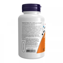 L-Триптофан Now Foods L-Tryptophan Double Strength 1000mg - 60 tabs