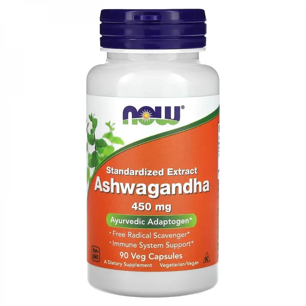 Ашваганда Now Foods Ashwagandha 450 mg - 90 vcaps