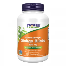 Гінкго білоба Now Foods Ginkgo Biloba 120mg - 200 vcaps