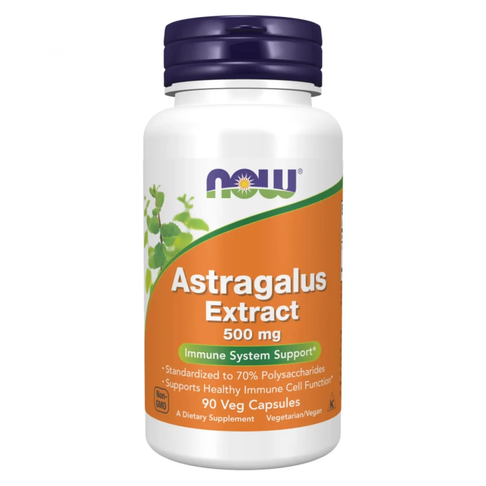Екстракт Астрагалу Now Foods Astragalus Extract 500mg - 90vcaps
