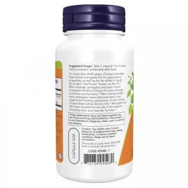 Екстракт Астрагалу Now Foods Astragalus Extract 500mg - 90vcaps