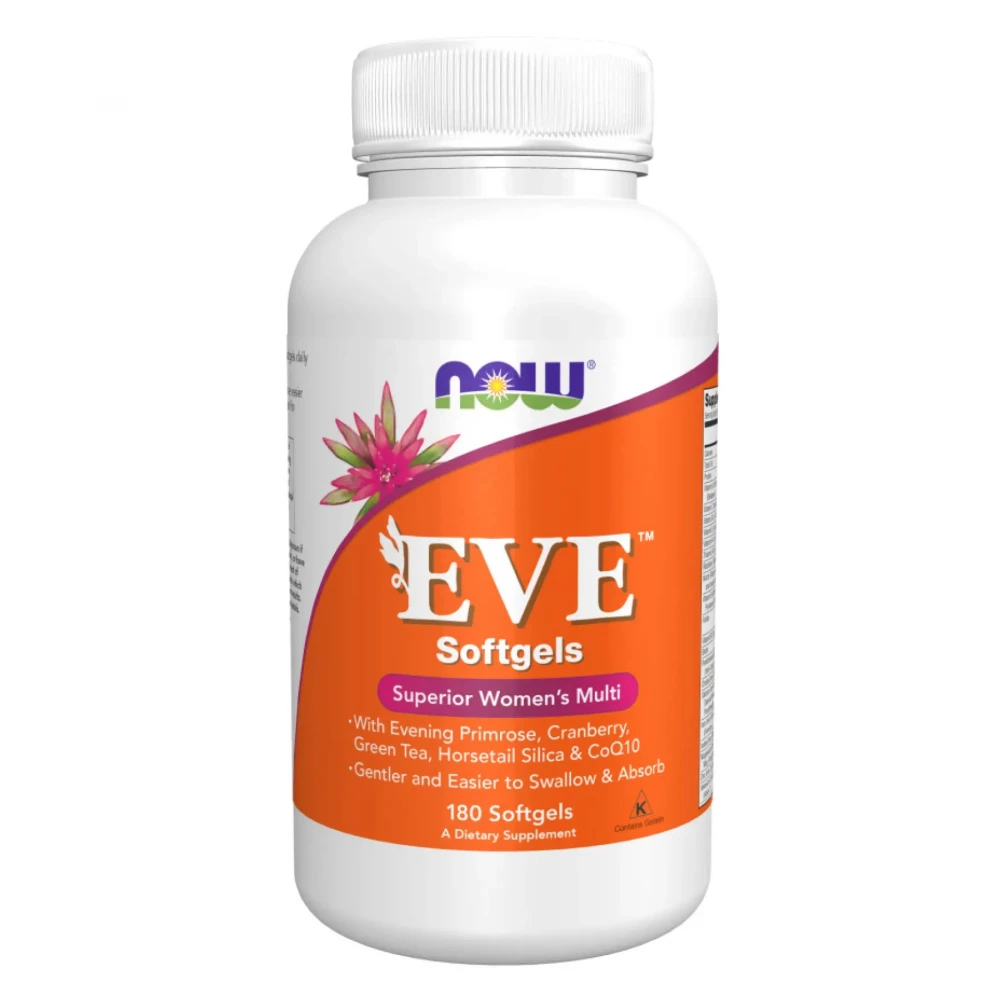Мультивітаміни Now Foods EVE - 180 softgels