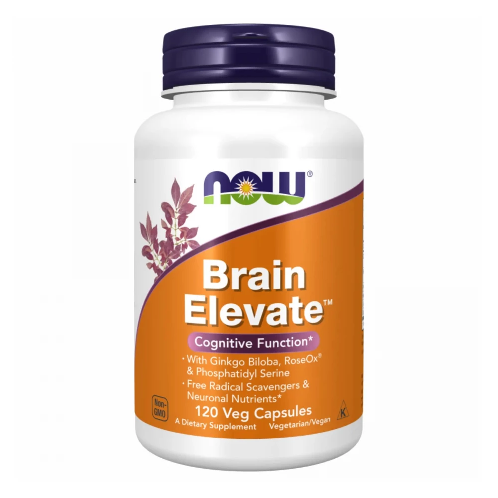 Комплекс для мозку Now Foods Brain Elevate Formula - 120 vcaps