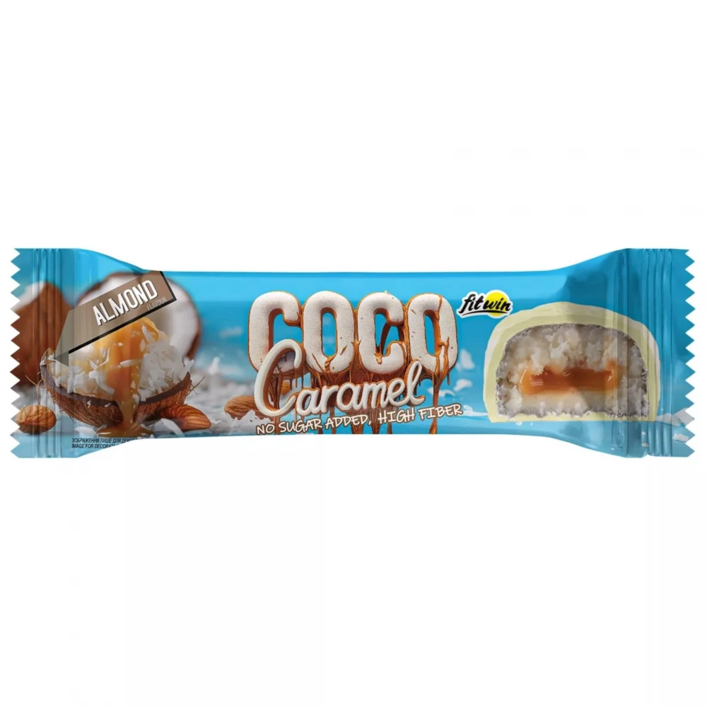 Батончики FitWin Coco Caramel 20x40 g