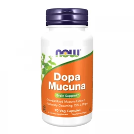 Мукуна пекуча Now Foods Dopa Mucuna - 90 vcaps