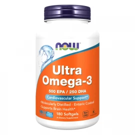 Омега-3 Now Foods Ultra Omega-3 - 180 Softgels