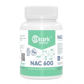 Амінокислота Stark Pharm NAC 600 mg - 60 caps