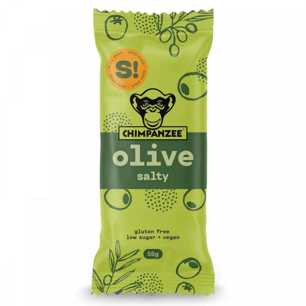 Батончик Chimpanzee Salty Bar Olive 50 г