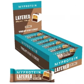 Батончики протеїнові Myprotein Layered Bar - 12x60 g 
